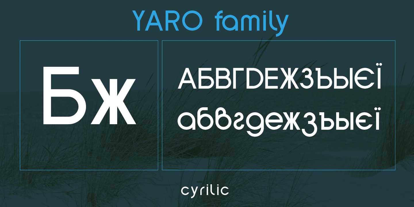 Yaro Cut Black Font preview